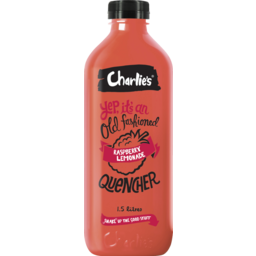 Photo of Charlie's Quencher Raspberry Lemonade 1.5L