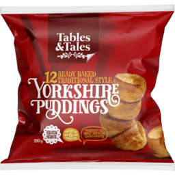 Photo of Tables & Tales Yorkshire Puddings 220g