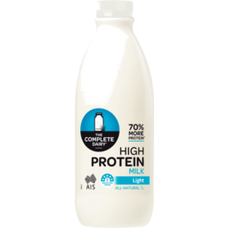 Photo of The Complete Dairy High Protein Light All Natural Whole Fresh Milk