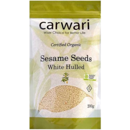 Photo of CARWARI:CAR Carwari White Hulled Organic Sesame Seeds 200gm