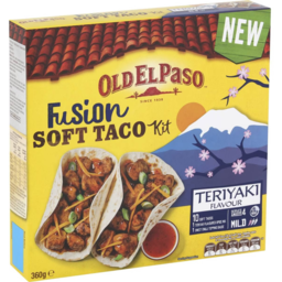 Photo of Old El Paso Soft Taco Fusion Kit Teriyaki