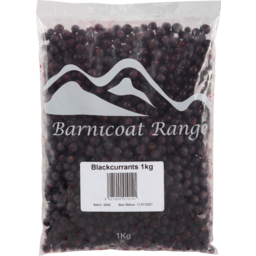 Photo of Barnicoat Range Frozen Blackcurrants 1kg
