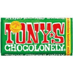 Photo of TONY'S CHOCOLONELY MILK HAZELNUT 180GM