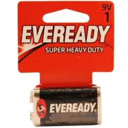 Photo of Eveready Heavy Duty Red 9 Volt Battery 1pk