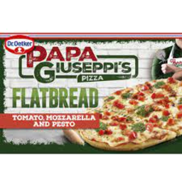 Photo of Papa G Flatbread Tomato Mozzarella & Pesto
