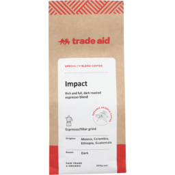 Photo of Trade Aid Coffee Impact Blend - Espresso