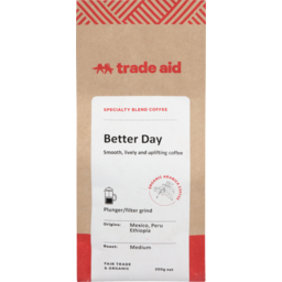 Photo of Trade Aid Coffee Better Day Blend - Medium