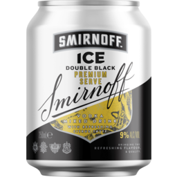 Photo of Smirnoff Ice Double Black Premium 9% Can