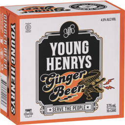 Photo of Young Henrys Yh Ginger Beer 16 Outer Case