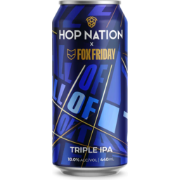 Photo of Hop Nation Brewing Co. x Fox Friday All Of It Triple IPA