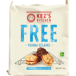 Photo of Kezs Vienna Eclairs Gluten Free Chocolate Biscuits