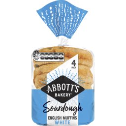 Photo of Abbott's Bakery Sourdough English Muffins White