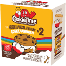 Photo of Cookie Time Ice Cream Sandwich Chocolate Chunk 2 Pack