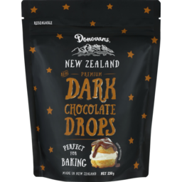 Photo of Donovans Drops Dark Chocolate 250g