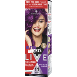 Photo of Schwarzkopf Live Colour Ultra Brights Magnetic Purple 75ml
