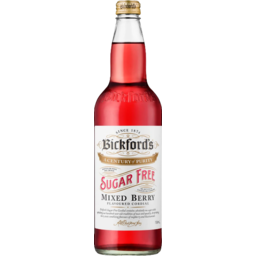 Photo of Bickfords Cordial Mixed Berry Sugar Free 750ml