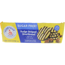 Photo of Voortman Bakery Sugar Free Shortbread Fudge Striped 320g