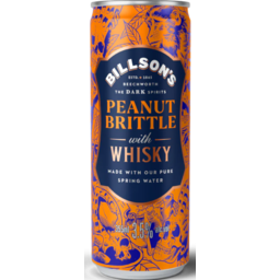 Photo of Billson's Whisky Peanut Brittle Can