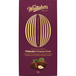 Photo of Whittaker's Chocolate Hazelnut Gianduja Cocoa Pods 125g