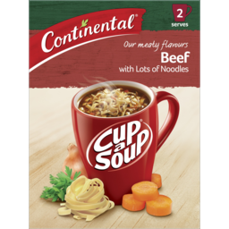Photo of Continental Cup A Soup Beef With Lots Of Noodles 2 Serves 59g