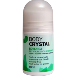 Photo of Body Crystal Botanica Crystal Lightly Scented Deodorant Roll On 80ml