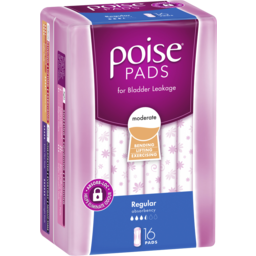 Photo of Poise Pads Regular 16 Pack 