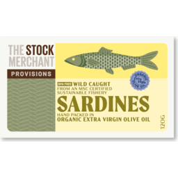 Photo of The Stock Merchant - Sardines In Extra Virgin Olive Oil 120g