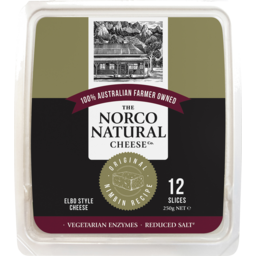 Photo of Norco Cheese Natural Slices 250gm