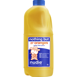 Photo of Nudie Nothing But Orange Pulp Free Juice 2L