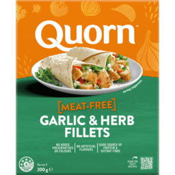 Photo of Quorn Meat-Free Garlic & Herb Fillets 200g