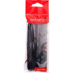 Photo of Redberry Black Comb 4 Pack