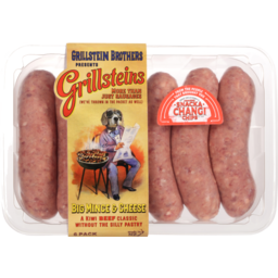 Photo of Grillsteins Big Mince & Cheese Sausage 6 Pack