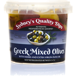 Photo of Sqd Mix Grk Olives 350g