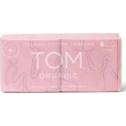 Photo of TOM Organic Org Tampons Mini 16 Pack