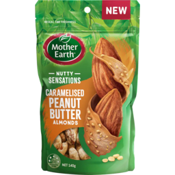 Photo of Mother Earth Almonds Nutty Sensation Peanut Butter 140g