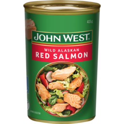 Photo of John West Wild Alaskin Red Salmon 415g