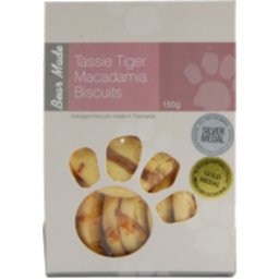 Photo of Bear Made Biscuits Tassie Tiger Macadamia 150g
