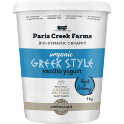 Photo of Paris Creek Greek Style Vanilla Yoghurt