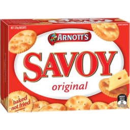 Photo of Arnott's Savoy Original Cracker Biscuits 225gm