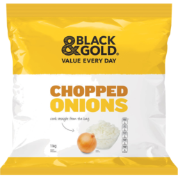 Photo of Black & Gold Chopped Onion 1kg