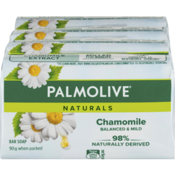 Photo of Palmolive Naturals Balanced & Mild With Chamomile Extracts Soap 4x90g