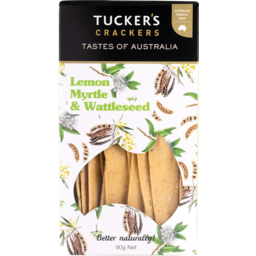 Photo of Tuckers Crackers Lemon Myrtle & Wattleseed