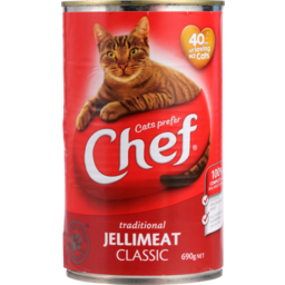 Photo of Chef Cat Food Can Jellymeat 690g