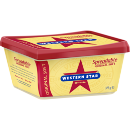 Photo of Butter, Spreadable, Western Star Original Soft 375 gm