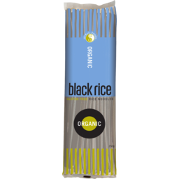 Photo of Spiral Foods Organic Black Rice Gluten Free Rice Noodles 250g