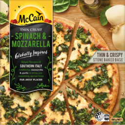 Photo of Mccain Ultra Thin Crust Pizza Spinach And Mozzarella 350