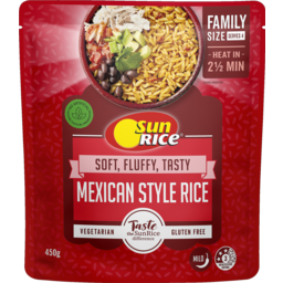 Photo of Sunrice Mexican Style Rice Microwave Pouch 450g 450g
