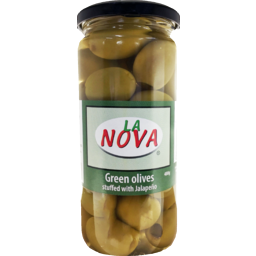 Photo of La Nova Green Olives Stuffed With Jalapeños
