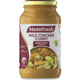 Photo of Masterfoods Slow Cook Mild Chicken Curry Cooking Sauce 490g