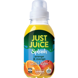 Photo of Just Juice Splash Fruit Drink Orange & Mango Pet